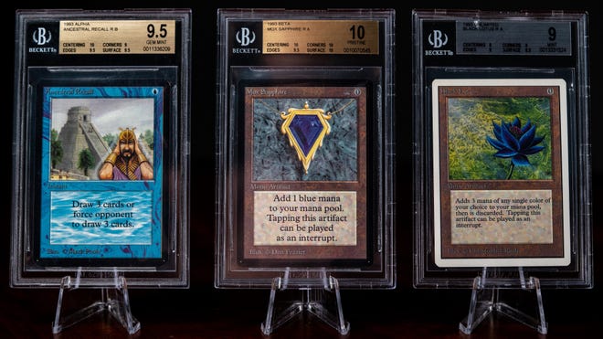  Legendarne karte Power Nine iz igre Magic: The Gathering, vključno s Črnim lotosom, imajo rekordno leto